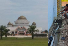 Jemaah Sayangkan Dinas PUPR Ogan Ilir Terima Hasil Renovasi Masjid Agung An-Nur Tanjung Senai, Ini Alasannya!