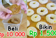 Kudapan Sore! Bikinnya Tanpa Mixer, Telur, dan Terigu! Donat Pisang Viral Ini Modalnya Cuma 1.500