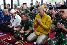 Hari Pahlawan, Prajurit Kodam II/Swj Berdoa Buat Pejuang Kemerdekaan