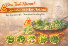 Bisa Jadi Racun! 5 Jenis Sayuran Ini Justru Berbahaya Bagi Kesehatan Jika Dipanaskan Berulang Kali