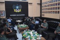 Jenderal Bintang 1 Korem Gatam Memimpin Entry Meeting Audit Kinerja Periode III TA 2024 Bersama Itjen TNI