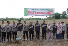 Polres Lubuk Linggau Gelar Penanaman Pohon, Ini Pihak Yang Terlibat