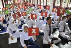 Banyak Terkecoh Soal Hari Sumpah Pemuda, 5 Siswa SMPN 45 Palembang Berhasil Taklukkan Lomba Sang Juara