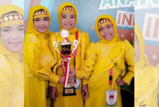 Sabet Juara, Trio XINARAN Harumkan Nama Sumatera Selatan di Festival Anak Sholeh XII 2024 