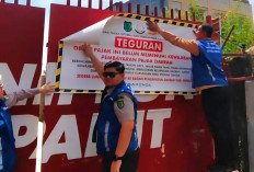 Bandel Tak Bayar Pajak, Bapenda Muba Tempel Stiker Teguran