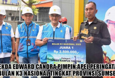 Sekda Sumsel Edward Candra Sebut K3 Aspek Penting Dukung Pembangunan Nasional, ini Alasannya! 