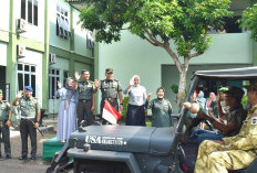 Kontingen WLC Ke Jambore American Jeep di Jawa Tengah, Pejabat Korem Gatam Ini Melepas Keberangkatannya