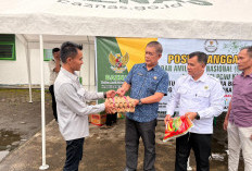 Kolaborasi Lapas Kelas ILA Lahat dan Baznas Salurkan Bansos kepada Korban Kebakaran Pasar Bawah