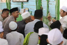 Datangi Ponpes di Ogan Ilir, Kapolres Tekankan Pentingnya Stabilitas Kamtibmas Menjelang Pilkada 2024