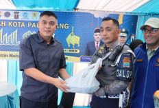 500 Personel Disiagakan Amankan Pemudik di Palembang, Sekda Tinjau Posko Lebaran