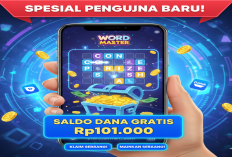Spesial Pengguna Baru! Word Master Kasih Saldo DANA Gratis Rp51.000, Klaim Sekarang!