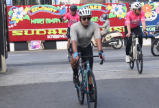 Kompak! Danrem Gapo dan Unsur Forkopimda Gowes Bareng Dalam Kegiatan Ini