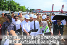 Bukan Cuma Revitalisasi BKB dan Tugu Air Mancur, Walikota Palembang Bangun Miniatur Rumah SMB II, Wow Keren!