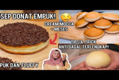 Nggak Kalah dari Toko Roti! Bikin Donat Empuk dengan Topping Cream Mocca Meses ala Tasyi