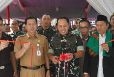 Resmikan Masjid di Muara Enim, Ini Pesan Danrem Gapo