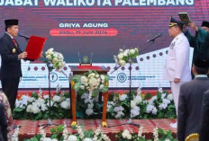 SAH! Ucok Abdul Rauf Gantikan Ratu Dewa Jabat Pj Wali Kota Palembang
