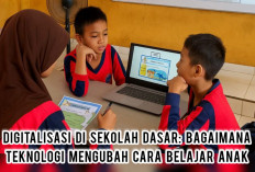 Mahasiswa Unsri Sebut Digitalisasi Masuk SD, Teknologi Ubah Cara Belajar Anak Kekinian