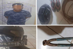 Pencurian Kabel Anti Petir di Pabrik Penggilingan Padi Pemulutan Terungkap, Ini Barang Bukti dan Pelakunya