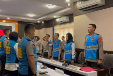 Bangun SDM Unggul Polri, Karo SDM Polda Sumsel Pimpin Sumpah Seleksi S-2 STIK