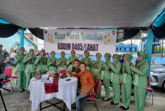 Jelang Idul Fitri 1447 H, Kodim 0405 Lahat Kolaborasi Disperindag Gelar Bazar Murah Ramadan, Ini Penampakannya