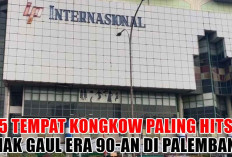 Tour Nostalgia di Tengah Kota, 5 Tempat Kongkow Paling Hits Anak Gaul Era 90-an di Palembang