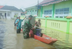Wujud Nyata Prajurit Kodim 0417/Kerinci Bantu Warga Terdampak Banjir dan Tanah Longsor