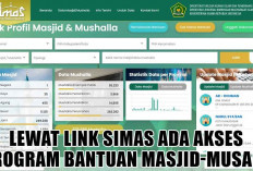 Tak Hanya Data Dasar, Lewat Link SIMAS Ada Akses Bantuan Masjid-Musala 