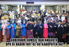 Hadiri HUT Ke-80 Kabupaten OKI, Gubernur Herman Deru Ajak Bupati Secara Bertahap Tunaikan Janji Kampanye