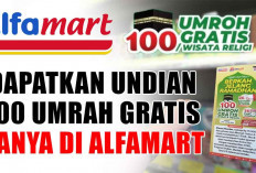 Amazing! Dapatkan Undian 100 Umrah Gratis Hanya di Alfamart, Simak di Sini Caranya