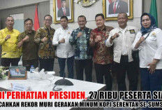 Jadi Perhatian Presiden, 27 Ribu Peserta Siap Pecahkan Rekor MURI Gerakan Minum Kopi Serentak Se-Sumsel