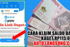 Cara Klaim Saldo DANA Kaget Rp115.000 Auto Langsung Cair, Begini Caranya