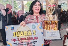 Calisa Vania Hantarkan PKM Muara Lawai Nangkring Juara ll Lomba LBS Tingkat Kabupaten Lahat, Ini Buktinya