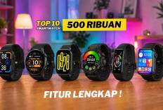 10 Smartwatch Terbaik 500 Ribuan Fitur Lengkap 2026 yang Mirip Flagship