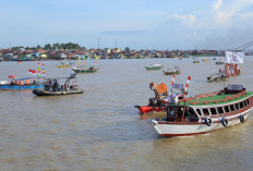 Parade Perahu Ketek Hias Warnai Sungai Musi, Tradisi Budaya Diwariskan Leluhur Palembang