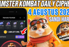 Buruan Klaim Hamster Kombat Daily Cipher 4 Agustus 2024, Dapatkan Jutaan Koin Gratis 