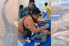 Begini Aksi Sigap Prajurit Yonkav 5 Dwipangga Ceta Dalam Evakuasi Balita, Sakit Apa?
