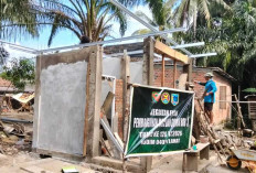 Tunjukkan Perkembangan Positif, Pembangunan RTLH Titik 1 Program TMMD Kodim Lahat Masuk Tahapan Berikut