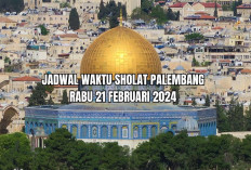 Jadwal Sholat Wilayah Palembang Beserta Niat, Hari Ini Rabu 21 Februari 2024