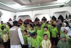ALHAMDULILLAH, 156 Anak Yatim Piatu Terima Santunan dari Pengurus Saylapas Lahat, Ini Penampakannya