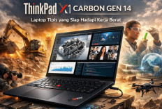 Lenovo ThinkPad X1 Carbon Gen 14, Laptop Tipis yang Siap Hadapi Kerja Berat