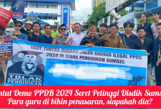 Buntut Demo PPDB 2024 Seret Petinggi Disdik Sumsel, Para Guru Dibikin Penasaran, Siapakah Dia?