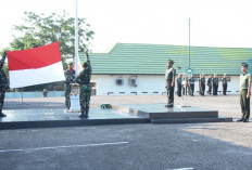 Ternyata Pejabat Ini Jadi Inspektur Upacara di Makorem Gapo, Siapa?