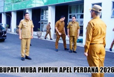 ASN Pemkab Muba Wajib Tahu! Ini Amanat Bupati HM Toha dalam Apel Gabungan Perdana Tahun 2026  