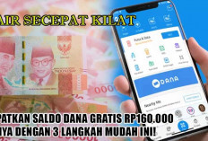 Cair Secepat Kilat, Dapatkan Saldo DANA Gratis Rp160.000 Hanya dengan 3 Langkah Mudah, Bisa Sambil Rebahan!