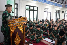 Khidmat di Tengah Ramadan, Keluarga Besar Kodam II Sriwijaya Gelar Peringatan Turunnya Al-Quran