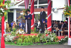 Ratu Dewa Pimpin Upacara Hari Sumpah Pemuda, Bacakan Amanat Menpora RI