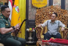 Bertamu ke Istana Adat Kesultanan Palembang Darussalam, Pamen TNI ini Bikin Kagum SMB IV