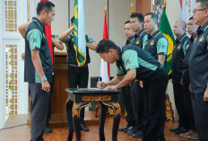 PB Korpri Kota Palembang Resmi Dilantik, Ratu Dewa Dorong Pembinaan Bakat Muda Bulutangkis