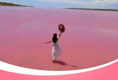 Masyallah, Berikut 13 Fakta Danau Unik nan Indah Berwarna Merah Muda
