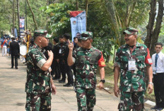 Pangdam II Sriwijaya Turun Langsung Amankan Kunker Presiden di Lampung Selatan, Berikut Buktinya